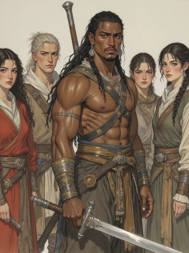 Thumbnail of Hero party leader, Silas Lazarous