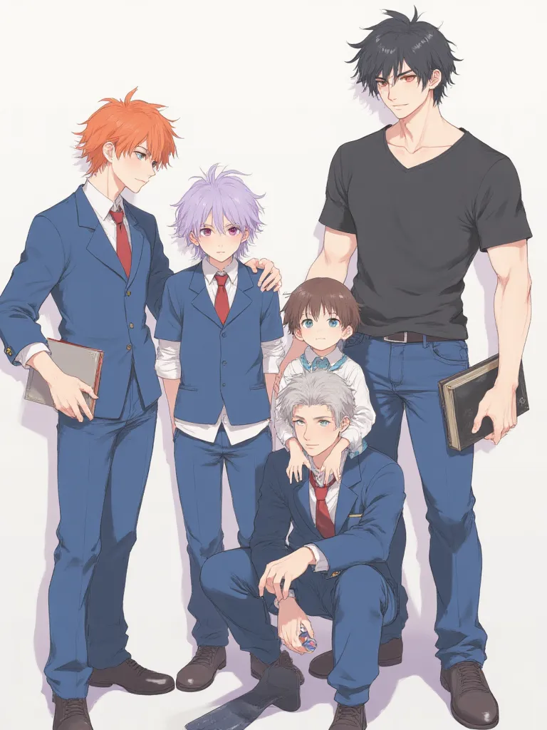 Thumbnail of Amir, Saif, Luca and Remi