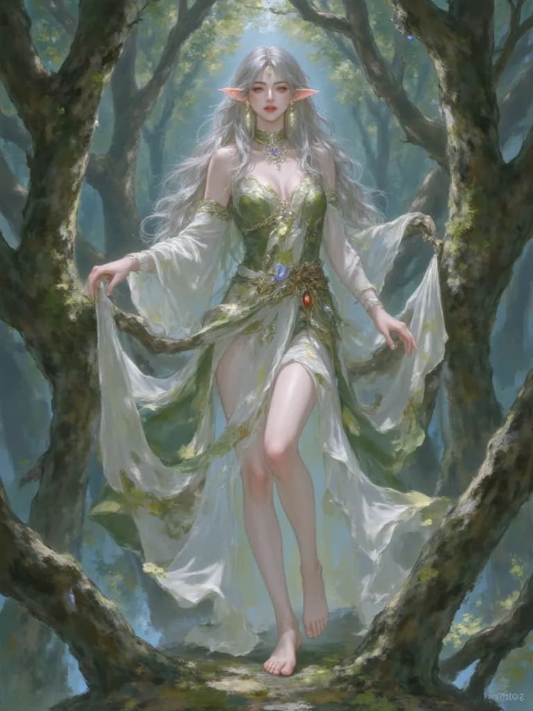 Thumbnail of Elara, The Whisperwood Oracle