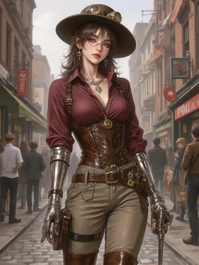 Thumbnail of Aelia, the Gear-Hearted Explorer