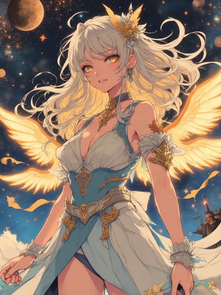 Thumbnail of Elara, the Seraph of Lumina