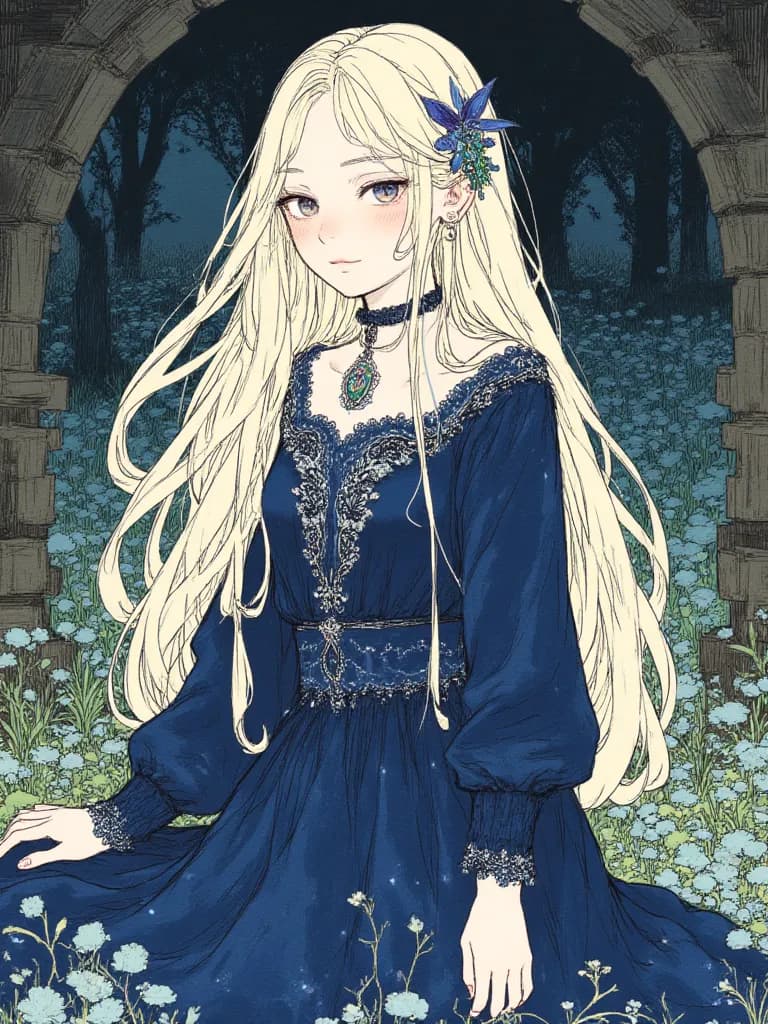 Thumbnail of Elara Whisperwind, the Gifter of Fates
