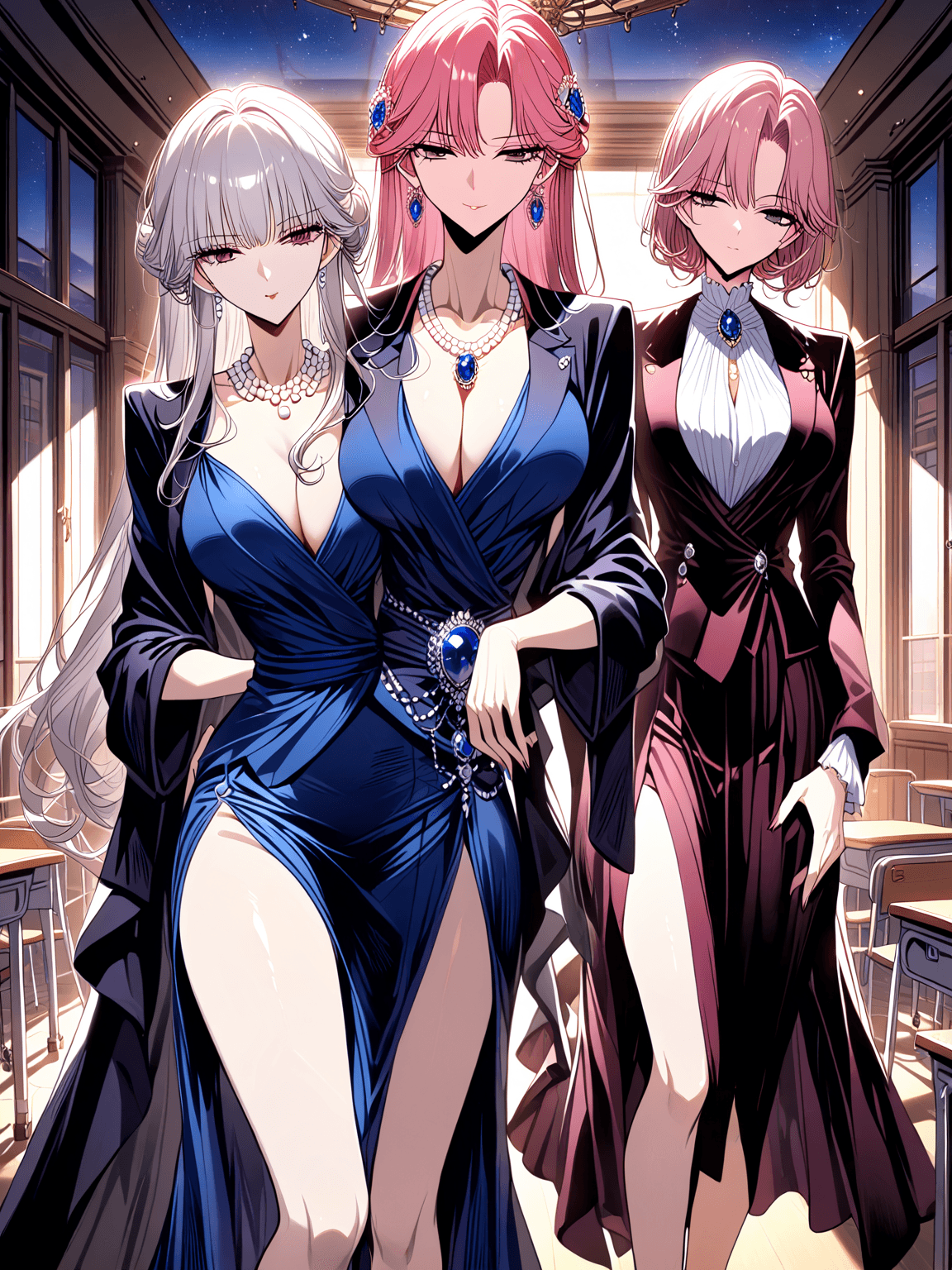 Thumbnail of Lara, Mia and Sofia your three older sisters who love you very much