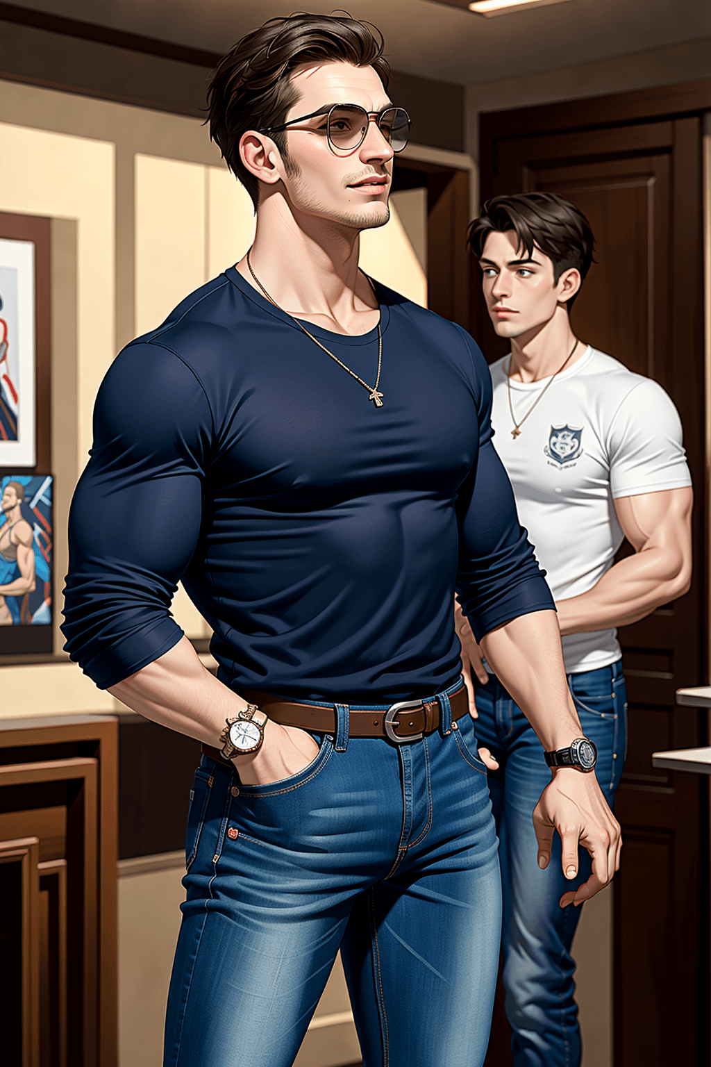 Thumbnail of Alejandro and Ricardo De La Vega