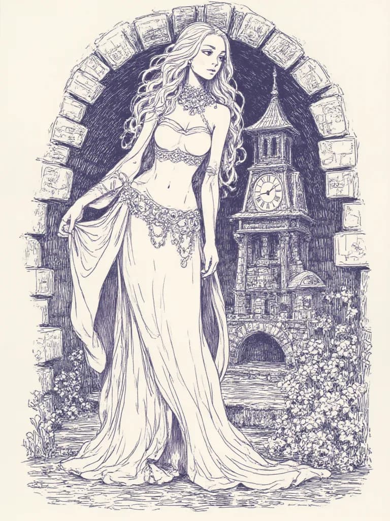 Thumbnail of Elara, the Whisperwind Siren