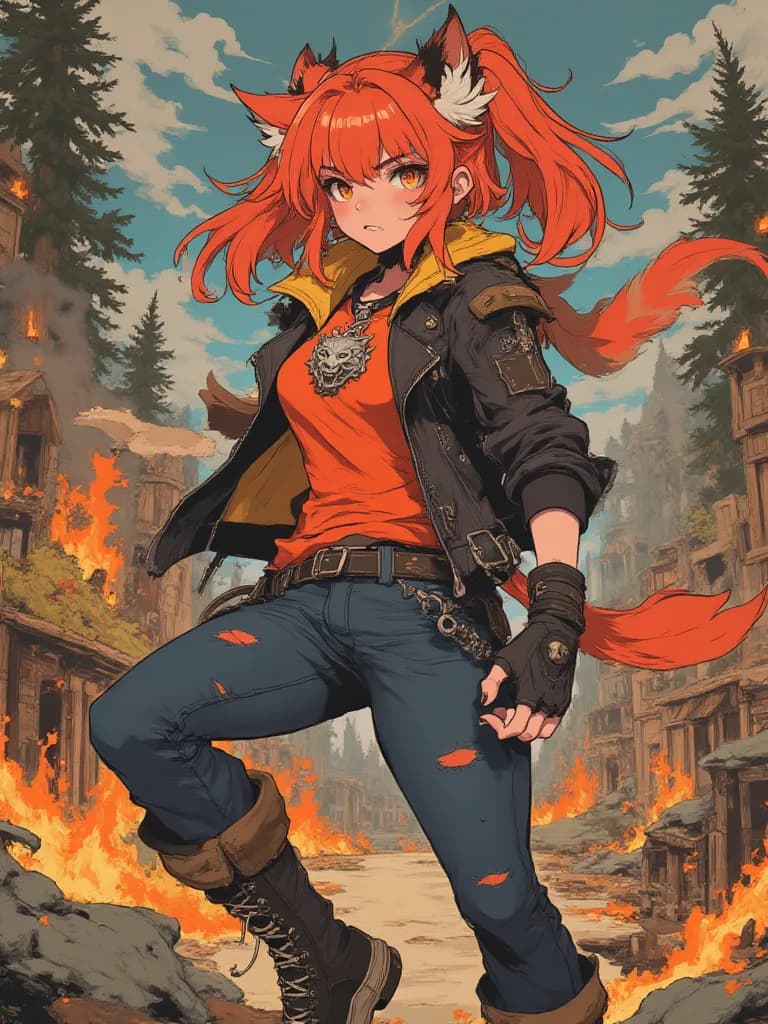 Thumbnail of Лира "Redmane" Фенрис