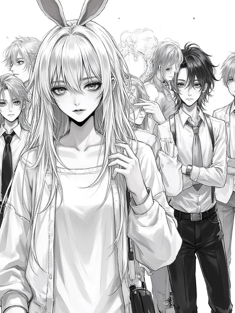 Thumbnail of A world where there are many guys and few girls