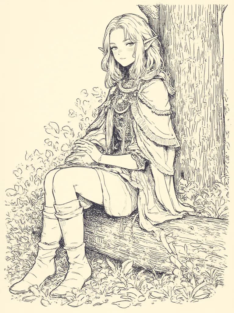 Thumbnail of Elara, Guardian of the Whispering Woods