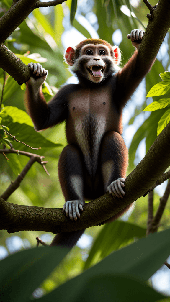 Thumbnail of The Mischievous Monkey