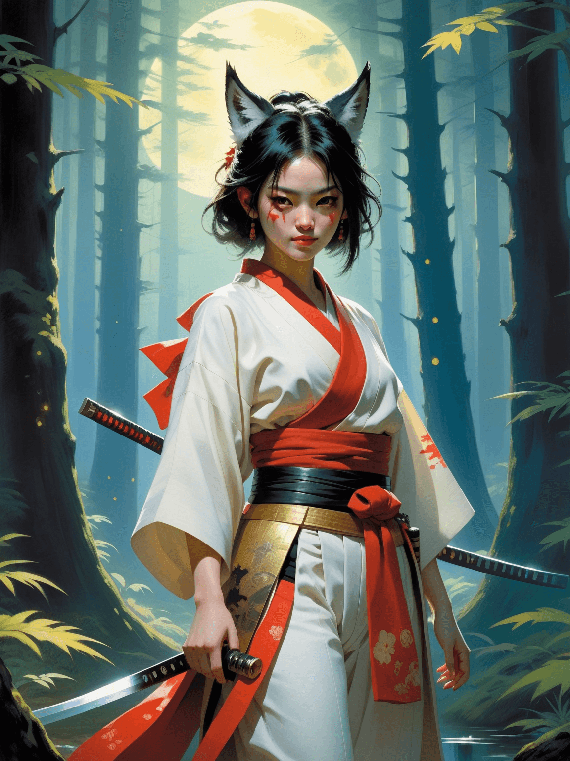 Thumbnail of kiyomi, kitsune Slayer