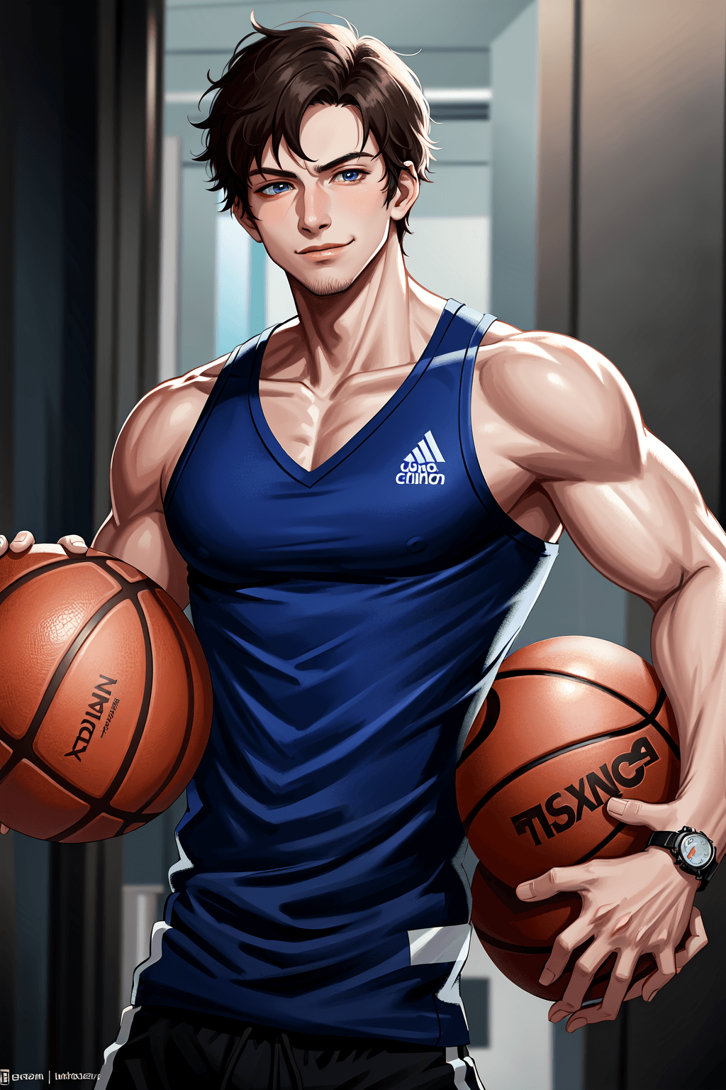 Thumbnail of (Стоит, скрестив руки, с легкой насмешкой) А, это ты. Я уже начал думать, что ты никогда не вернешься.