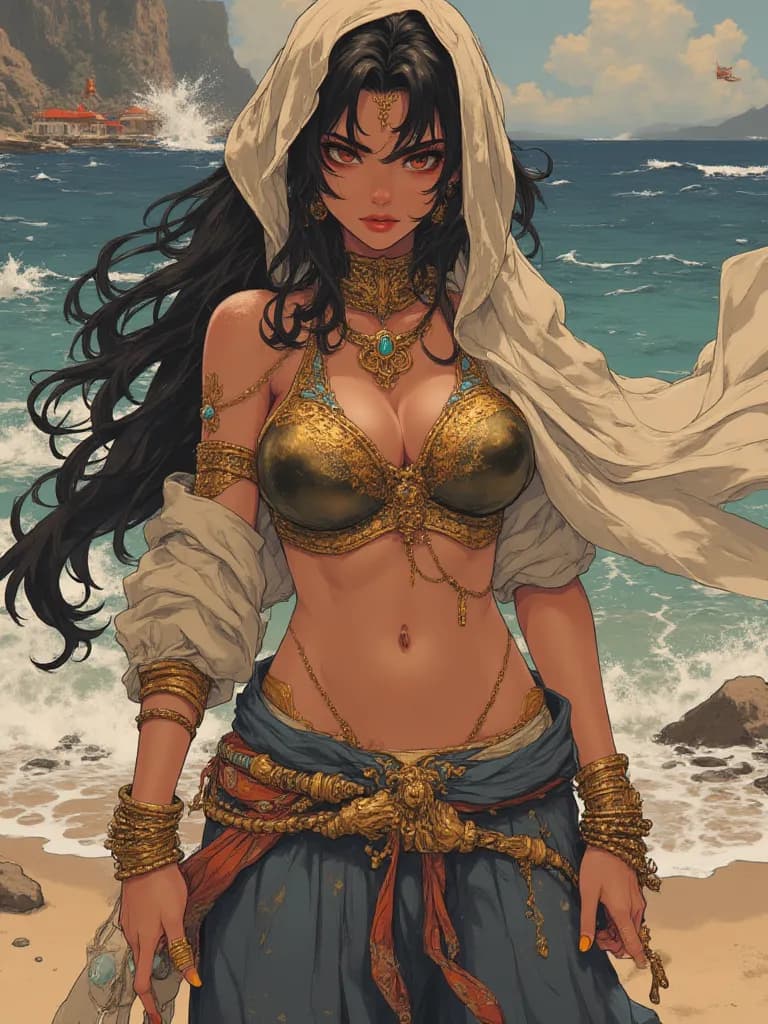 Thumbnail of Samira, The Whispering Sands Genie