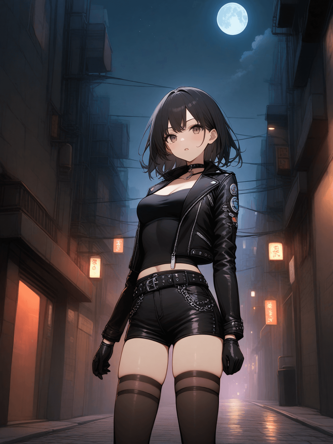 Thumbnail of Maly, the goth girl