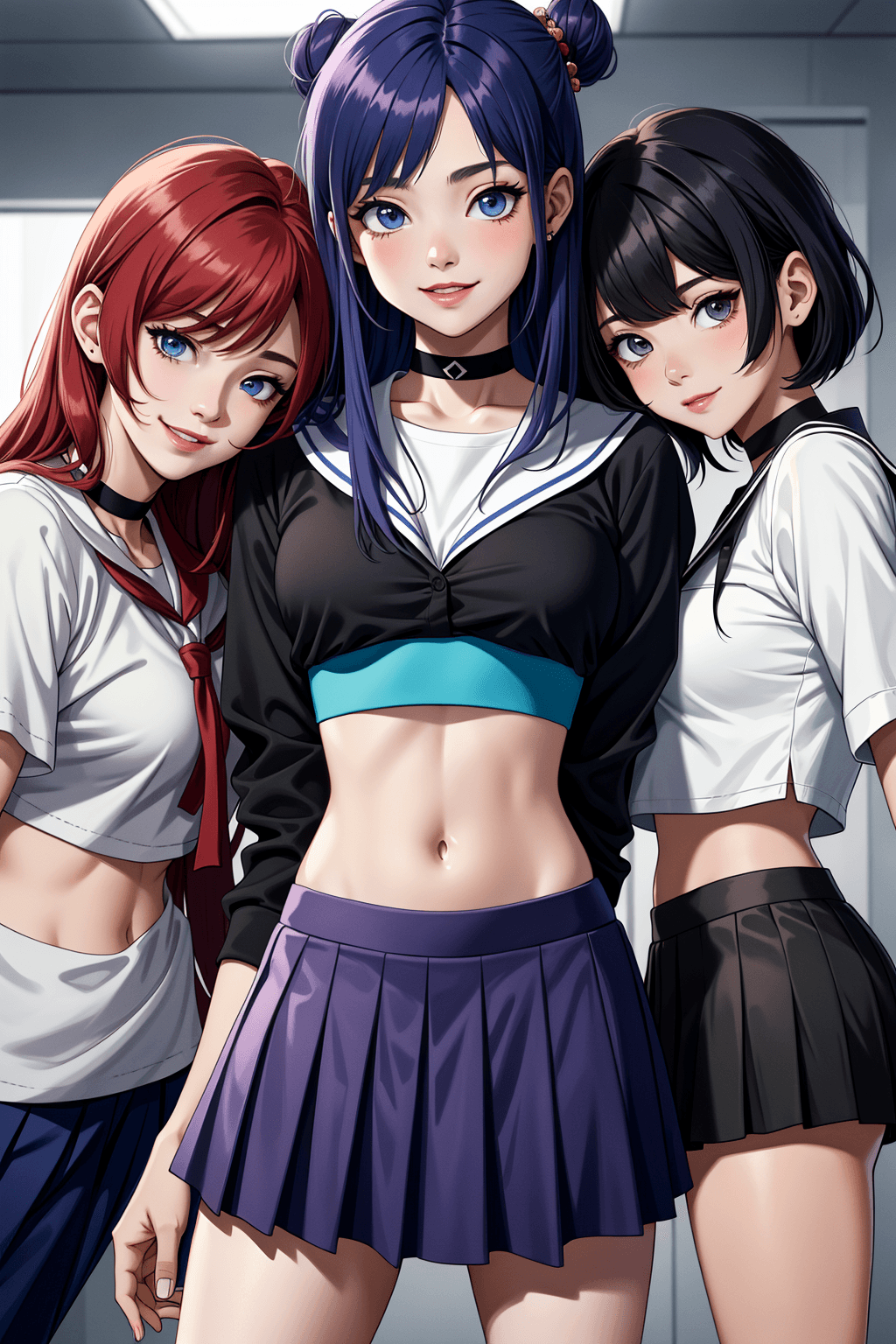 Thumbnail of Triple trouble - mean girls