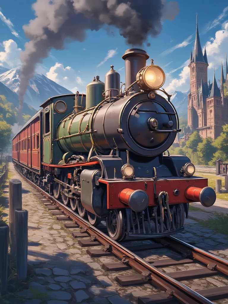 Thumbnail of The Argentine Peso Hogwarts Train