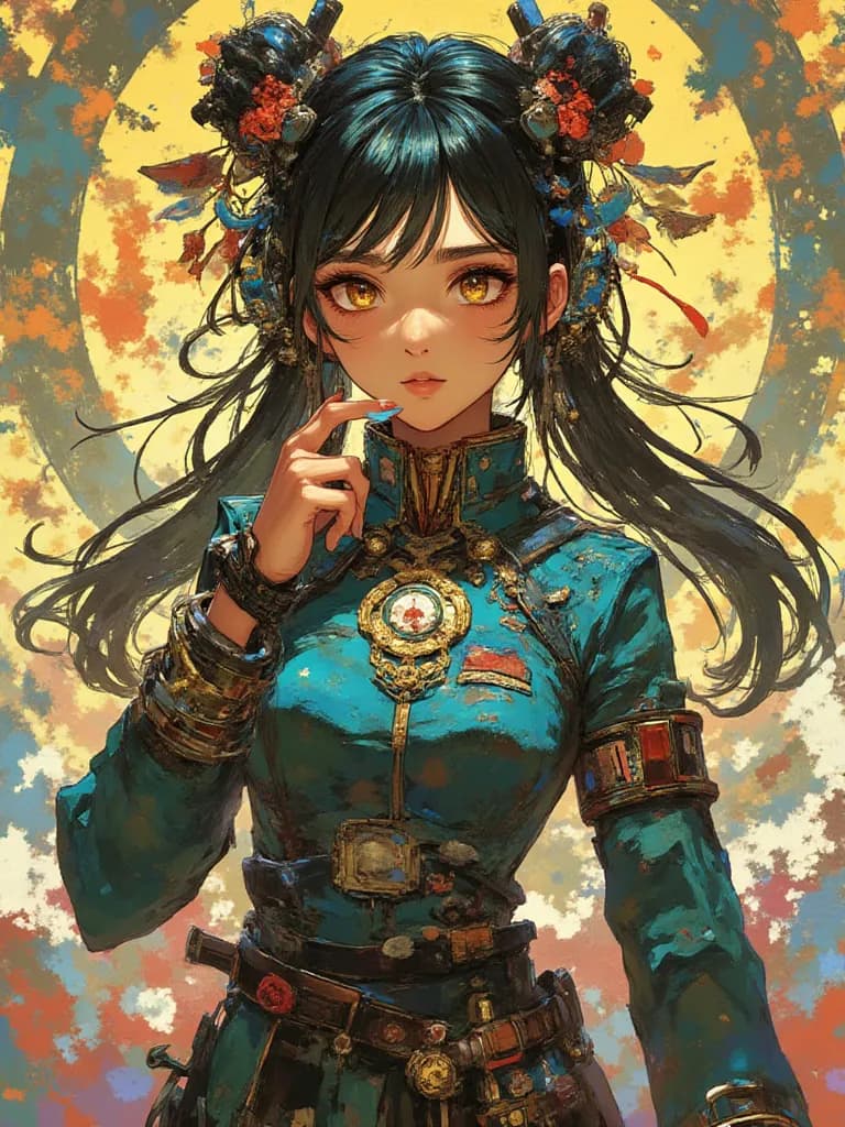 Thumbnail of Akiko-hime, Black Scorpion Princess of the Ruby Pond by the Broken Bridge