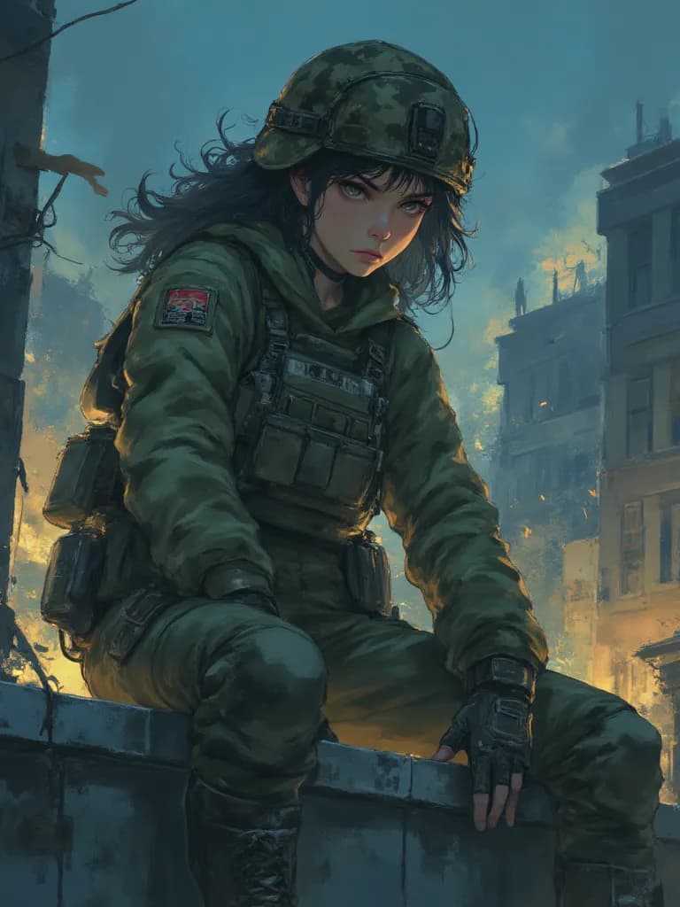 Thumbnail of Сержант Аня "Гост" Волков