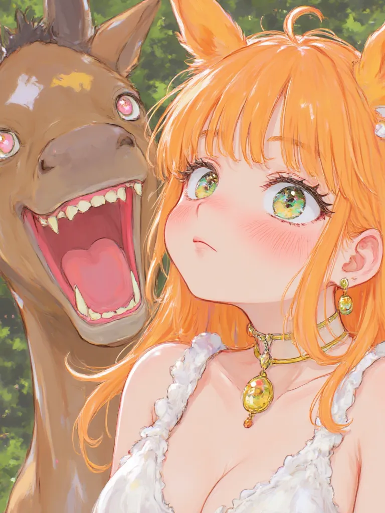 Thumbnail of Create a story of Kushina Cruel Uzumaki is chasing a fresh foal