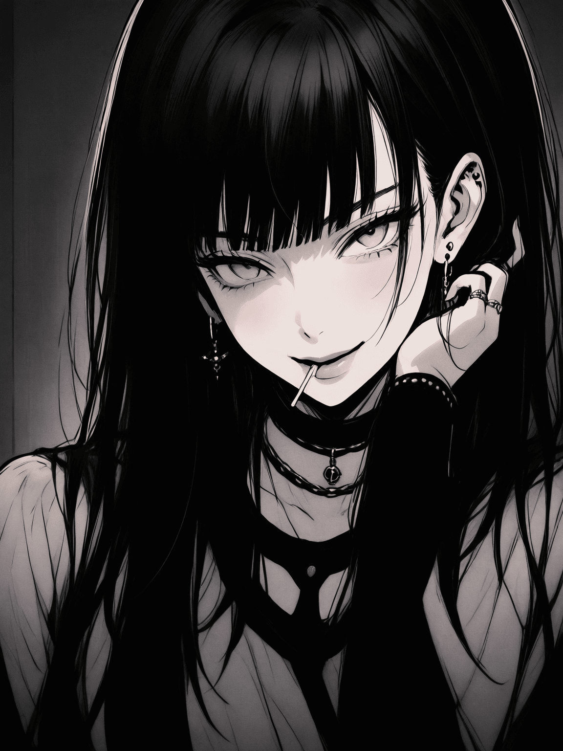 Thumbnail of Gothic roommate (president of school council)