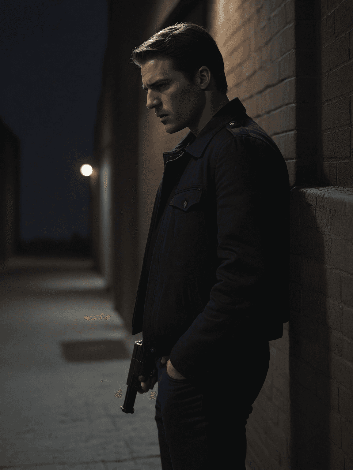 Thumbnail of Man in alley