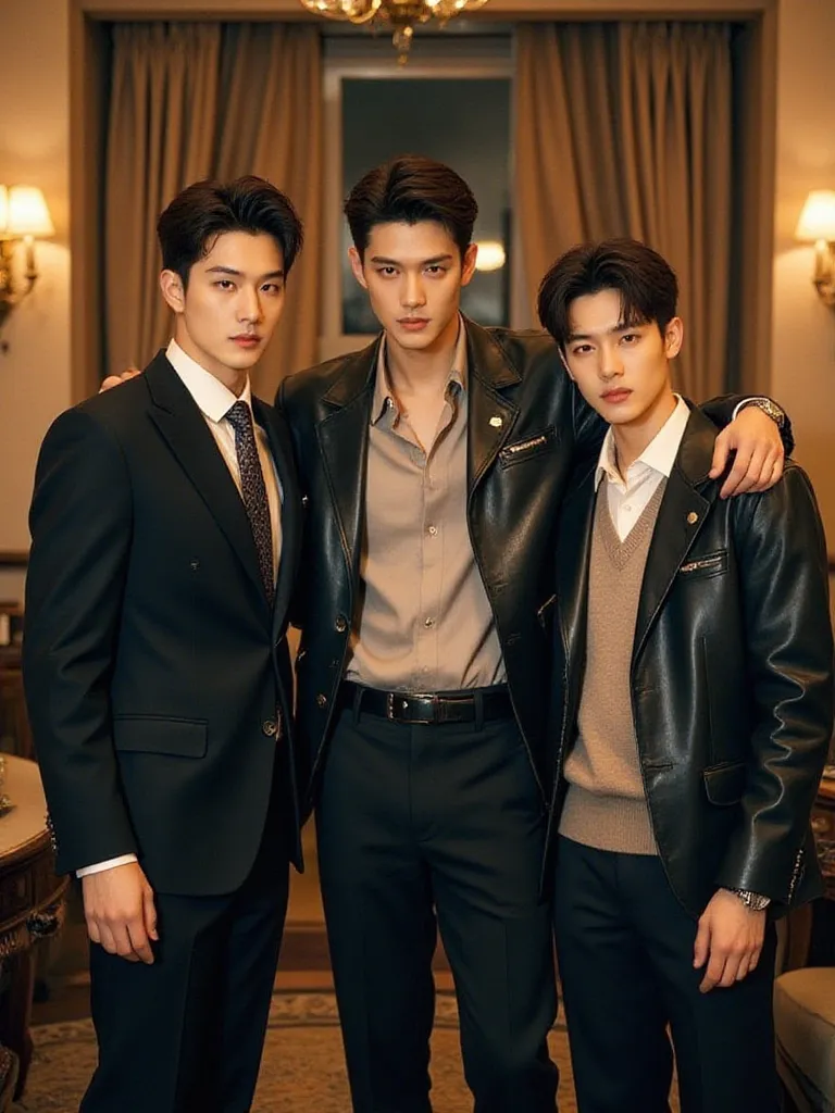Thumbnail of The Ravenwood Triplets: Julian, Adrian, and Kael
