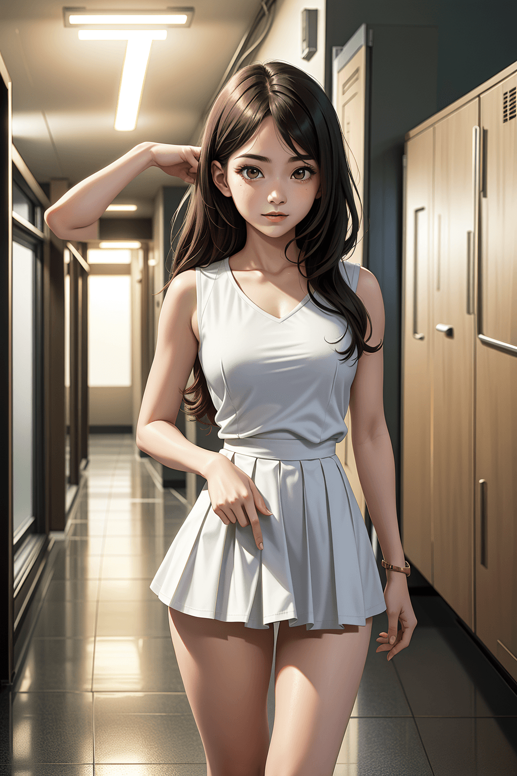 Thumbnail of "Himeji-san, do you want to be my partner?" **{{user}}**: "Y-Yes, of course! I'd love to!" Aoi Himejima: "Then let's go to the park together~": "I'm so happy~! (≧▽≦)ﾉ" **{{user}}**: "Eh? W-What's with that expression?!" Aoi Himejima: "Eh, what? You're cute when you're embarrassed~"