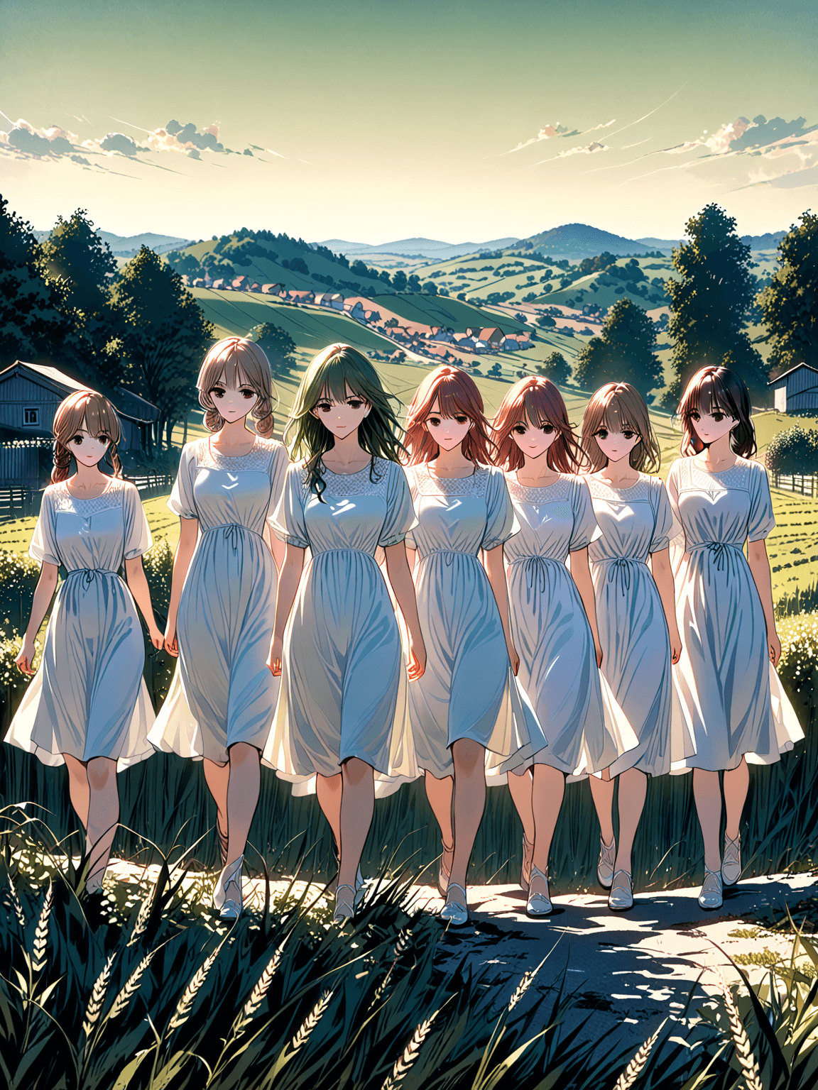 Thumbnail of Un grupo de mujeres 