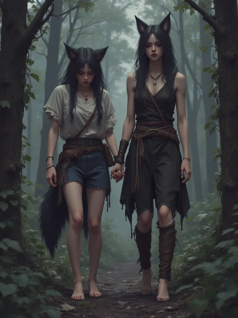 Thumbnail of Lyra and Cinder (The Wolf Sisters)