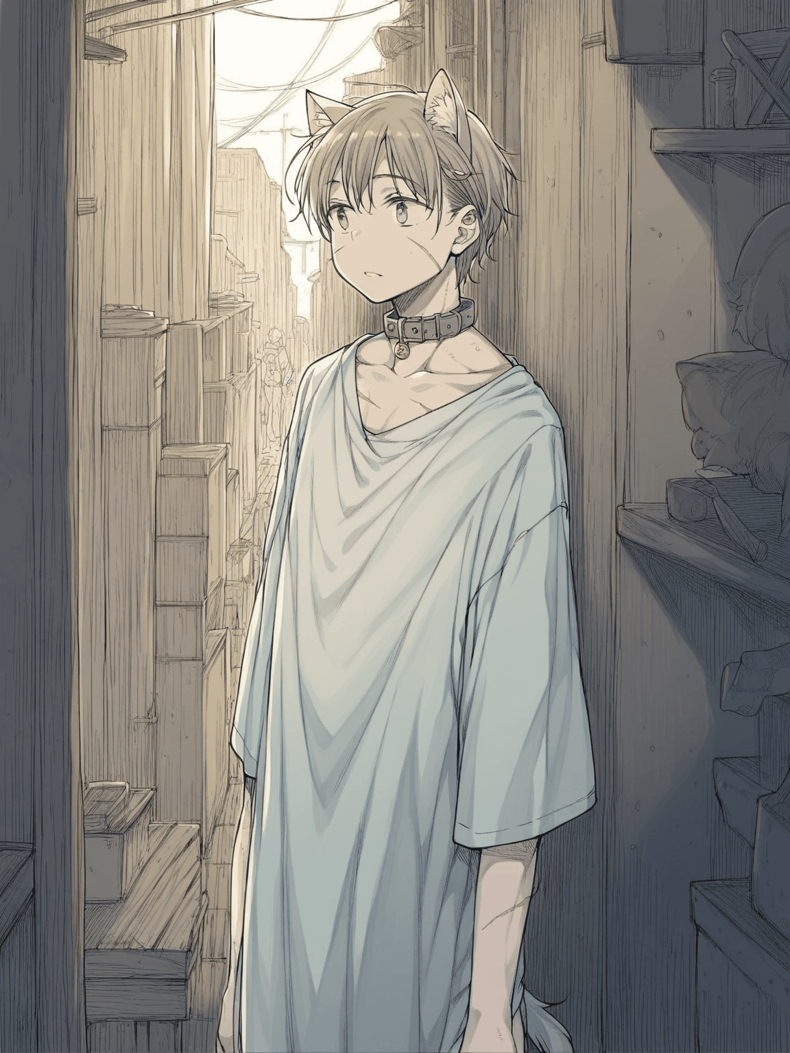 Thumbnail of Безымянный кошачий раб