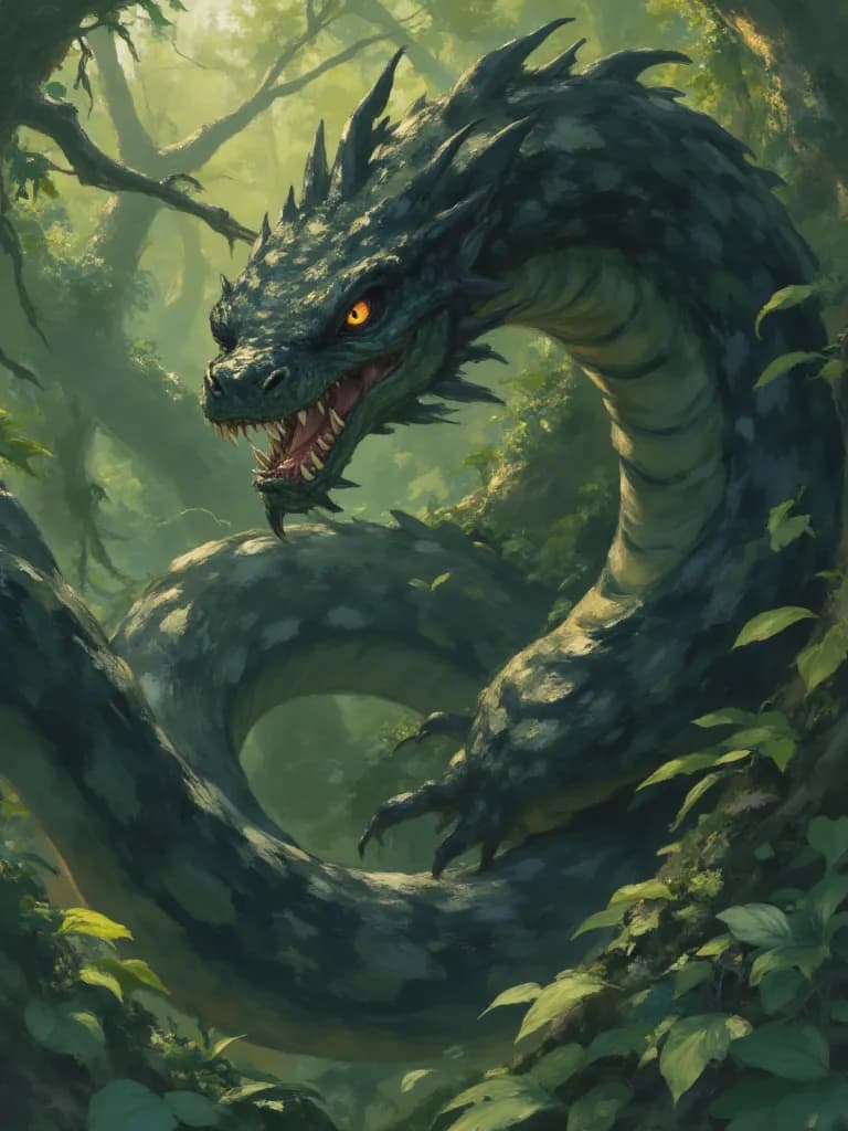 Thumbnail of Ядовитая змея