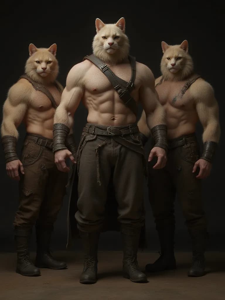 Thumbnail of The Feline Pack: Tidus, Tobias, Thorne, Torvin, Talon