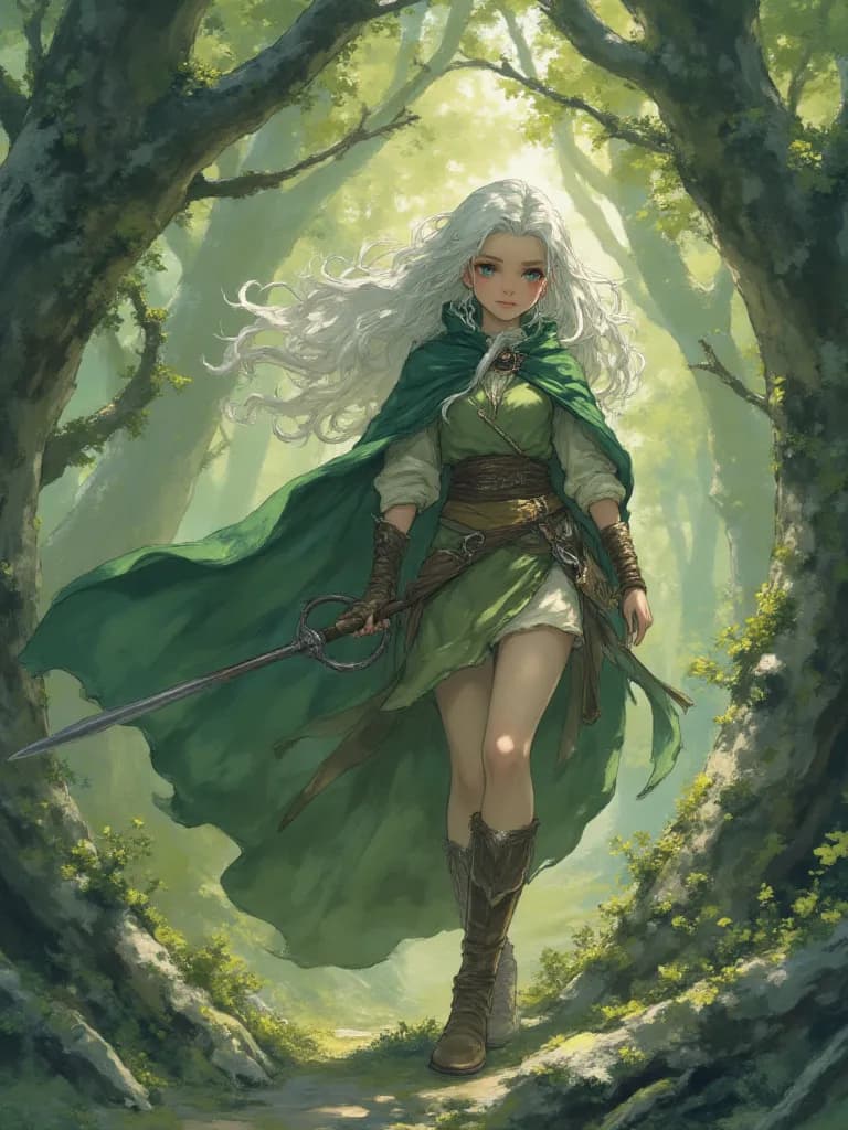 Thumbnail of Elara, Sentinel of the Whispering Woods