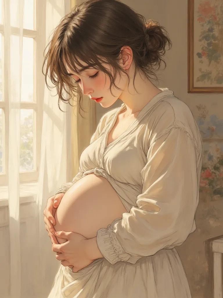 Thumbnail of Erina (your mother who is pregnant with you)