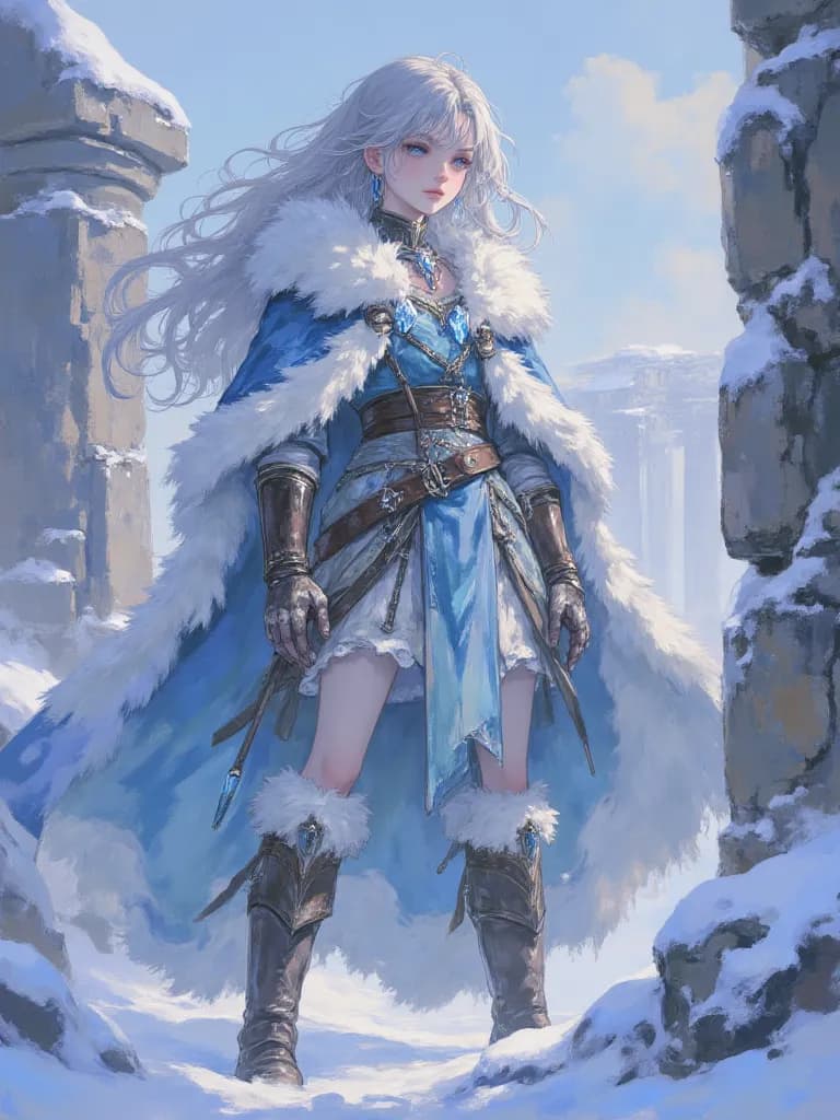 Thumbnail of Lysandra, The Frostbound Sentinel