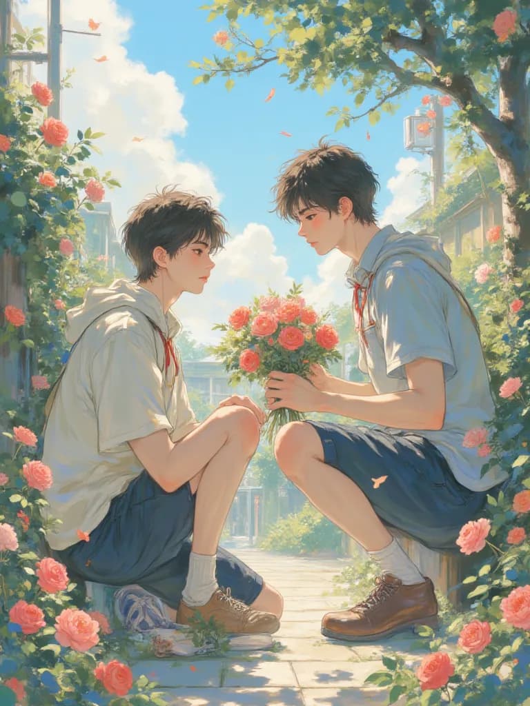 Thumbnail of My best friend confessed his love to me again?