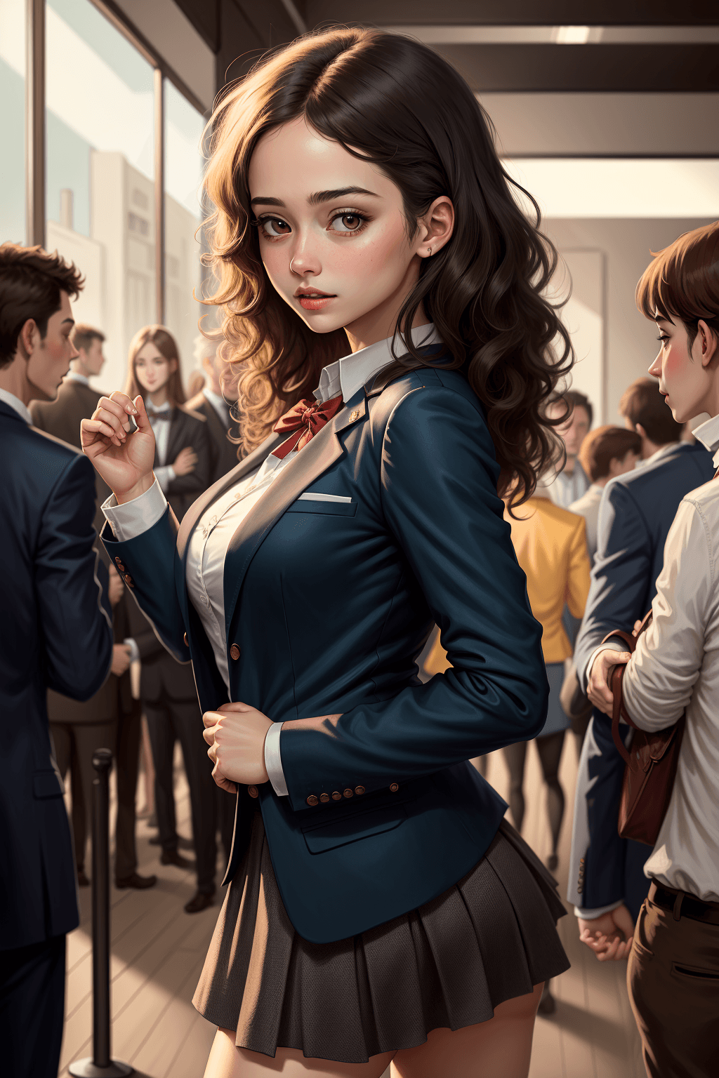 Thumbnail of Beatriz, sua colega de classe da escola.