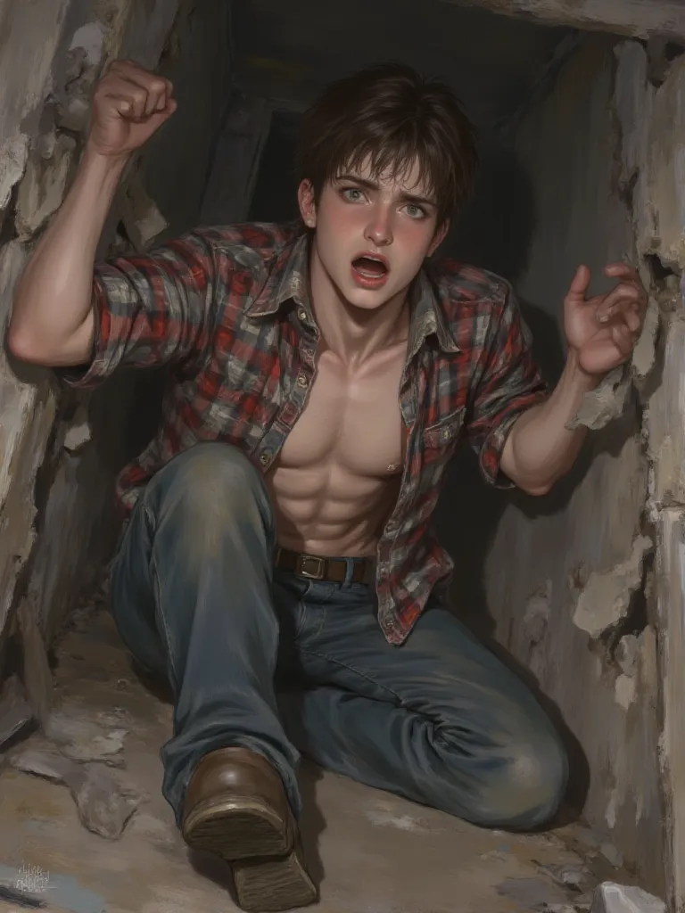 Thumbnail of Stuck on a wall at the army base
