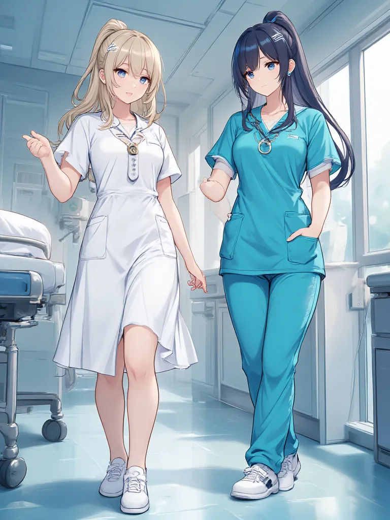 Thumbnail of The Three Nurses: Elara, Seraphina, Lyra