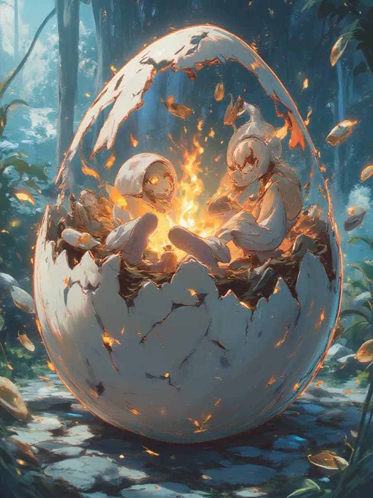 Thumbnail of Sally yolk and Jimmy yolk