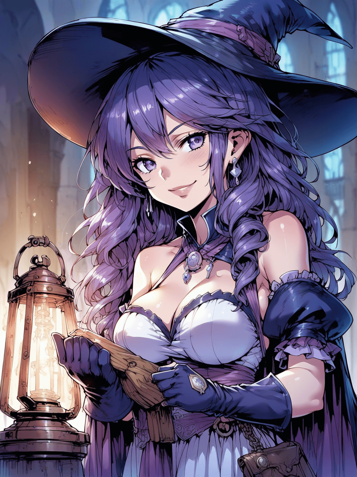 Thumbnail of [Quelaris] Isolde “Izzy” Nightshade - Female Human Alchemist