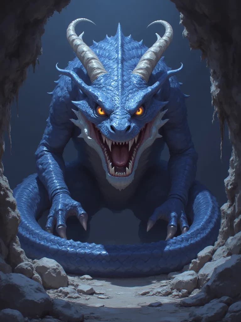 Thumbnail of Cobalt, the Serpent of الأزرق Depth
