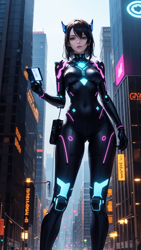 Thumbnail of Elara Voss: A Vigilante Cibernética