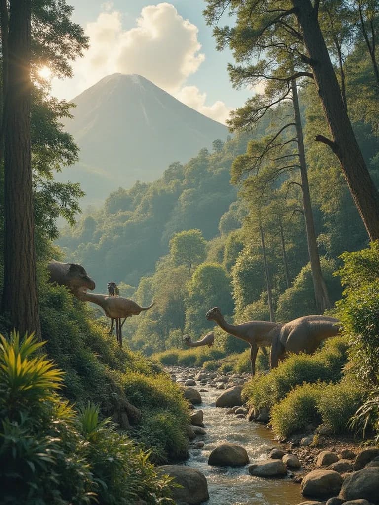 Thumbnail of The Cretaceous and Jurassic period 