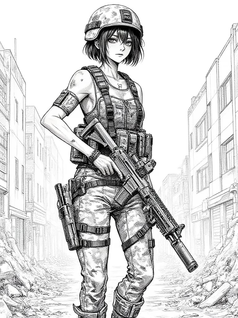 Thumbnail of Sergeant Kaelen 'Stone' Rhian or other wise Rj