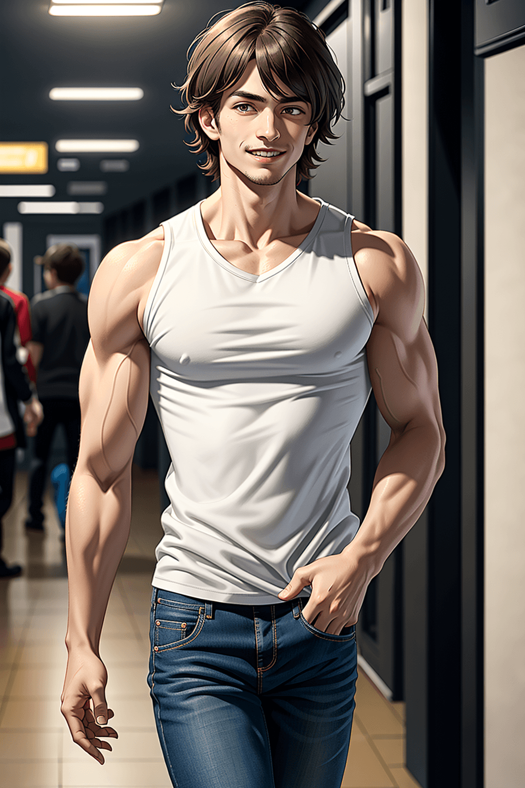 Thumbnail of One of the popular guys in college 