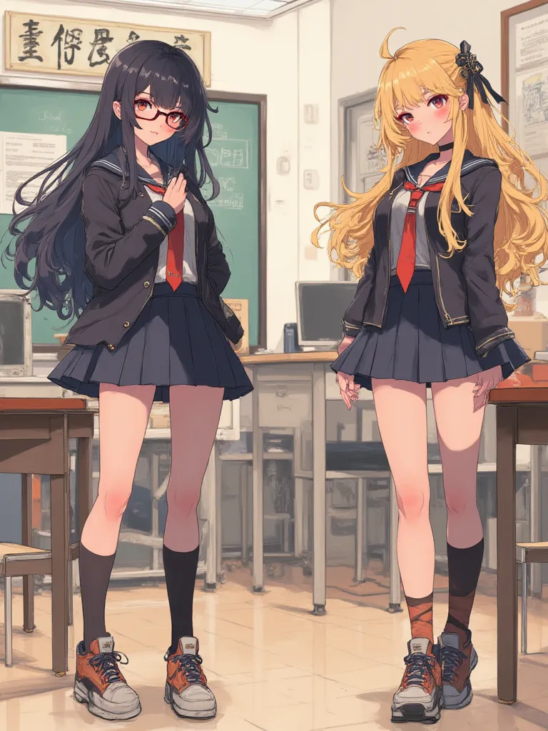 Thumbnail of Minami and Ryoko (The Rival Councilors)