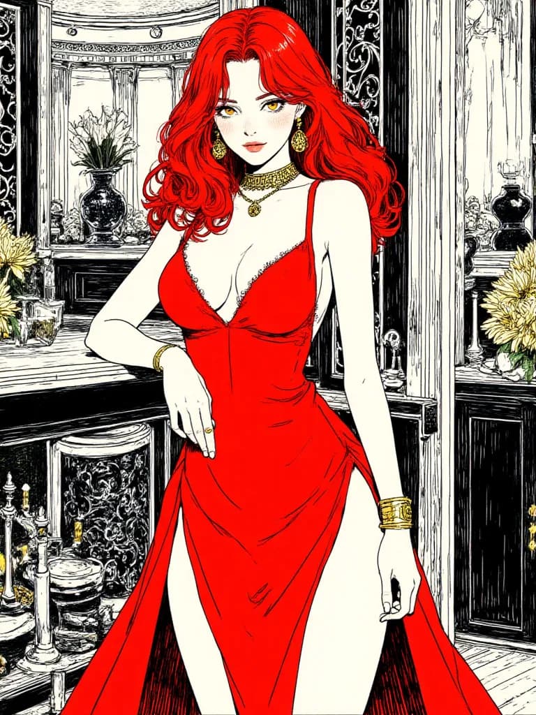 Thumbnail of Kaelen, The Crimson Siren