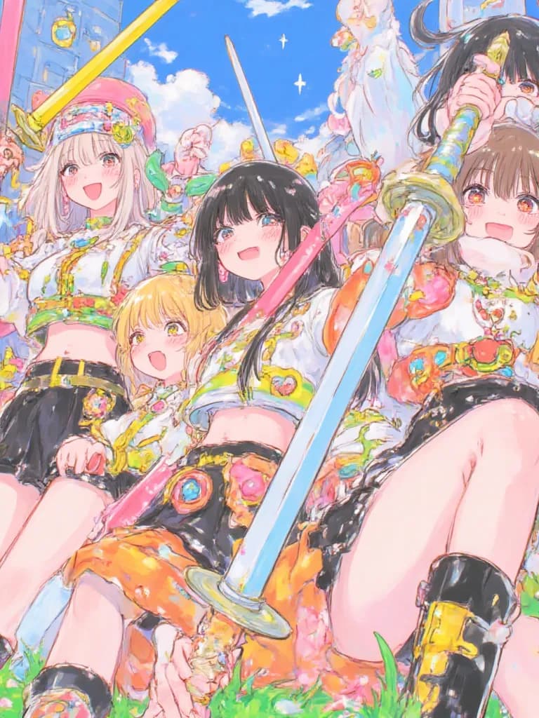 Thumbnail of School where girls are armed with swords and hate boys