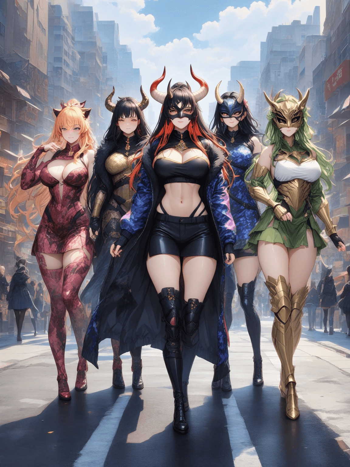 Thumbnail of Tigra, Pantera, Mika, Nails, Mask