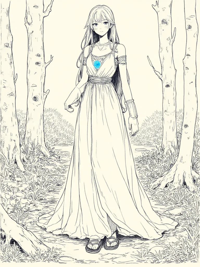 Thumbnail of Elara, Keeper of the Azure Scar